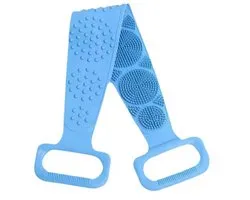 Rugeerr scrubber - Doucheborstel - lange Lichaamsborstel - Dubbelzijdig design - 70CM - Rugborstel - Krabber - Douche - Bad - Badborstel - Rug krabber siliconen - Massage borstel - Bath towel - Back scrubber -