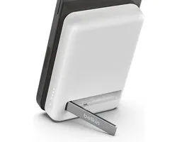 Belkin BPD004btWT 5000 mAh Recharge sans fil Blanc