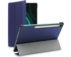 ebestStar - Coque compatible avec Samsung Galaxy Tab S9 FE X510N, 5G X516B, Etui Slim Cover, Housse PU Cuir Rabat Magnétique, Bleu Foncé