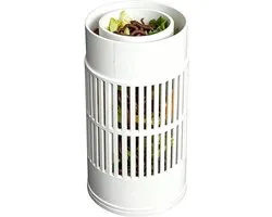 Worm Compostering Bak - Compostbak Tuin - Afval Verwerken - Ondergronds Systeem - 8 x 8 x 22 cm