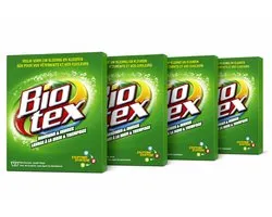 Biotex Poudre Lavage à la Main & Trempage 720 g - Lot Avantage - 4 pièces