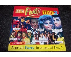 It's party time 2 - Dubbel Cd - Dolly Dots, Chris Roberts, Doris D & The Pins, Al Martino, Dave Dee Dozy Beaky Mick & Tich