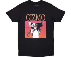Gremlins - Gizmo Homage Heren T-shirt - S - Zwart