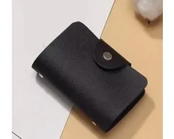 Luxe Creditcardhouder | Pasjeshouder | Pasjeshouder etui | Pasjes etui | Wallet | Etui voor pasjes | zwart |Visitekaart houder | Bankpas & Creditcard
