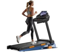 TYR® Wandelband - Walking Pad - Loopband - Zwart - 113cm x 55cm x100cm