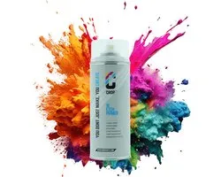 Base de maquillage mordançant CROP en aérosol - 400 ml - 2 m² - Séchage rapide - Apprêt d'adhérence pour aluminium, Zinc, Fer et acier - Apprêt en Peinture pour couche de fond - Qualité Premium