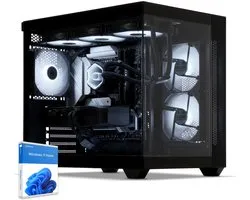 Sedatech Advanced Gaming PC Waterkoeling Aquarium • AMD Ryzen 9 5950X 16x 3.4GHz • Geforce RTX 5060 • 32Gb RAM • 1Tb SSD M.2 • WiFi, USB C • Windows 11 • Desktop computer
