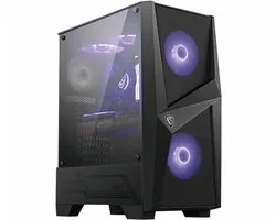 MSI Forge 100R - Gamers Behuizing - Midi Tower - Hartglas - LED Verlichting