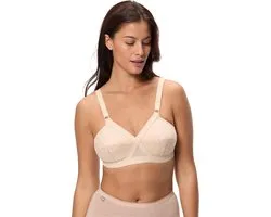 Playtex Cross Your Heart beha zonder beugel voor dames, Beige, 90B