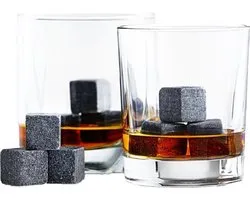 BTH Whiskey Stones Whiskey Stones Glaçons réutilisables - 9 pièces