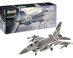 Revell Modelbouwpakket Militaire voertuigen - 03802 50th Anniversary F-16 Falcon Plastic - 1:32 - Modelbouw
