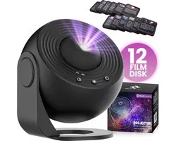 MostEssential Premium 12-in-1 Projectorlamp - Sterren Projector - Galaxy Projector - Sterrenhemel Projector - Heelal - Universum