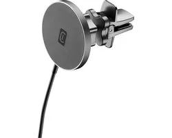 Cellularline - Autohouder, Touch Air Mag draadloze lader Magsafe, zwart