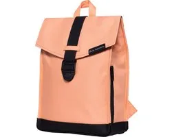 Bold Banana Envelope Backpack - Laptopvak 15.6 inch - Vegan - Waterdicht - A4 - Dames & Heren - Rugtas - Kleurrijk Design - Reizen - School - Peach