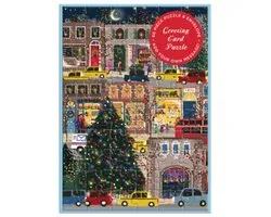 Joy Laforme Winter Lights Greeting Card Puzzle