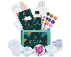 Home des créations - Epoxy - kit de démarrage époxy - moules époxy en résine de coulée époxy - ensemble époxy - kit de démarrage époxy - kit de loisirs créatifs - kit de bricolage