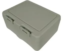 Bento Box All-in-1 1,2L Lunchtrommel met Bestek & 2 Sauscontainers - Mint Groen - Lunchbox Salade- Snack- of Lunchbox | Lekvrij | Incl. Accessoires Broodtrommel met Compartimenten voor Maaltijdbereiding - 18 x 14 x 7