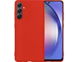 Coque Samsung A54 Siliconen Cover - Coque Samsung Galaxy A54 Cover Siliconen - Rouge
