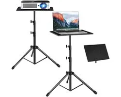 Projector Statief – Universele Laptop & DJ Statief – Standaard -Verstelbaar Opvouwbare Vloerstandaard – Voor Podium, Studio & Thuisgebruik