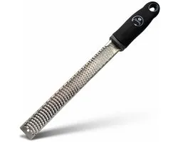 Qualty Rasp - Rasp - Râpe - Râpe à fromage - Râpe manuelle - Râpe à citron - Zester - Râpe à gingembre - Râpe de cuisine - Râpe à ail - Râpe à citron vert - Lave-vaisselle Résistant - Inox - Râpe fine - Brosse incluse