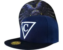 Capiche Snapback Cap Men - Crow Clan - Special Series - Unisexe - Oneesize - Sport Cap - Casquette de baseball - Homme - Blauw