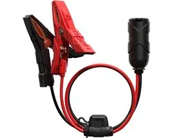 Prise adaptateur Noco Genius 12v avec pinces à batterie Gc017