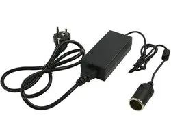 ProPlus Omvormer 230V -12V Stekker naar Sigarettenaansteker Autoplug 60W 5A Converter Transformator