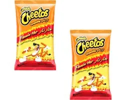 Cheetos - Flamin' Hot Crunchy Cheese - (2 X 190g)