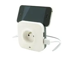 Legrand 80790 1AC-uitgang(en) Wit Overspanningsbeveiliging