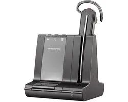 POLY 211819-11 hoofdtelefoon/headset Bedraad en draadloos Kantoor/callcenter Bluetooth Zwart