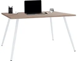 VCM Schreibtisch Computertisch Bürotic Skandanivischer Retro Look Salia 160x80 cm