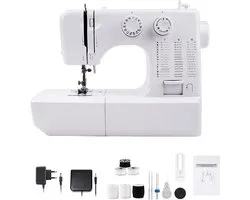 Machine à coudre électrique domestique - 45 motifs de points - Machine à coudre électrique à double fil - Kit de couture - Kit de couture pour débutants - Pour débutants et avancés