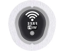 Stickerstickers voor Dexcom G7 Sensor 2x Gratis WiFi myDili diabetes-accessoires kleur zwart