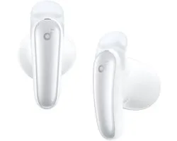 soundcore Liberty Buds by Anker - Semi-in - Ear design met afneembare kleppen - Adaptieve ruisonderdrukking - Snel opladen - Draadloze bluetooth-hoofdtelefoon met vertaling - 30 uur batterijduur