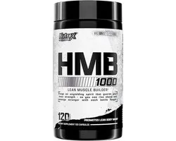 Nutrex - HMB 1000 - ß-Hydroxy ß-Methylbutyrate - Calcium HMB - 120 Capsules - 60 Servings - Spier & Kracht