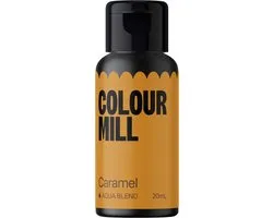 Colour Mill Aqua Blend Voedingskleurstof op Waterbasis - Caramel - 20 ml
