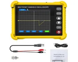 Oscilloscoop AP-250K - 2,8" TFT Handheld Digital Oscilloscoop Draagbaar Oscilloscoop voor de automobielindustrie, 2,5MS/s hoge bemonsteringssnelheid, 250KHz bandbreedte, Triggerfunctie Auto/Normaal