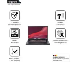 dipos – 2x Matte Pantserfolie geschikt voor acer Chromebook Plus 516 | 9H Screenprotector
