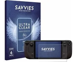 Ultraheldere screenprotectors voor Valve Steam Deck OLED (6 stuks)