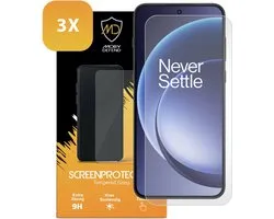 3-Pack MobyDefend Screenprotectors - Geschikt voor OnePlus 15R - Case-Friendly Screensavers - Gehard Glas