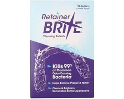 Retainer Brite Reinigingstabletten - 96 Stuks