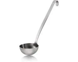 GEFU BASELINE Soeplepel 9 cm – RVS – Voor Soep, Saus en Serveren
