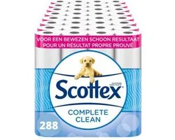 Scottex Toiletpapier - Compleet Schoon - Voordeelverpakking 288 rollen