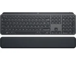 Logitech MX Keys - Toetsenbord met Polssteun - Draadloos - AZERTY FR ISO - Grijs