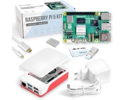 Raspberry Pi 5 starterkit, 4GB/64GB, behuizing en voeding