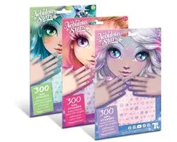 Nebulous Stars nagelstickers set - 300 stickers voor kinderen.