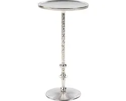 MEDA - Bijzettafel - Zilver - Aluminium