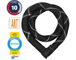 Abus Bicycle Lock Iven Chain 8210 Chain Lock - ART2 - 140 cm - Noir