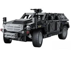 CaDA Bricks C51207W SWAT Terreinwagen Classic and Speed bouwset | Racing champions auto modelbouw | Educatief creator constructie speelgoed bouwpakketten voor kinderen & volwassenen | RC accu niet geschikt voor Lego | Technic bouwdoos 561 bouwstenen