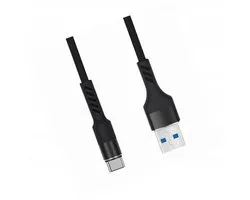 Versterkte USB-C-kabel 1 m voor myPhone Hammer Blade 3 - Snel opladen
